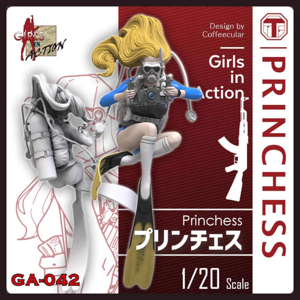 

Tori Factory Girls in Action Series Princess Resin Kit 1/20 GA-042