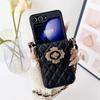 Für Samsung Galaxy Z Flip 7 6 5 4 3 5G Flip7 Flip6 Handyhülle Crossbody Luxus PU-Leder Geldbörse Kartenetui Stoßfeste Schutzhülle