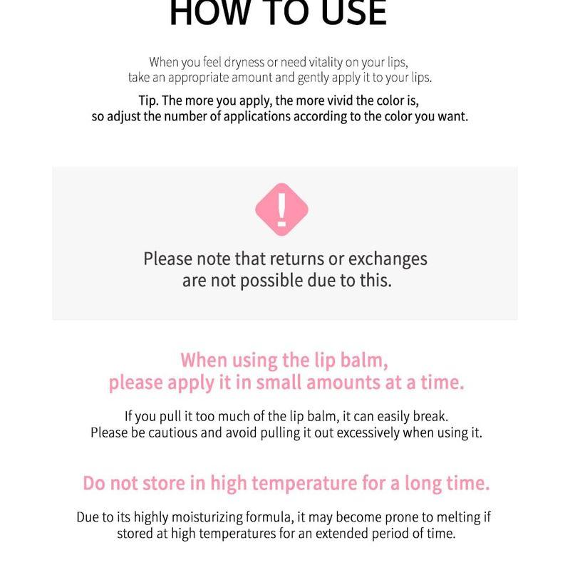 MACQUEEN - Loving You Tint Glow Lip Balm - 7 Colors