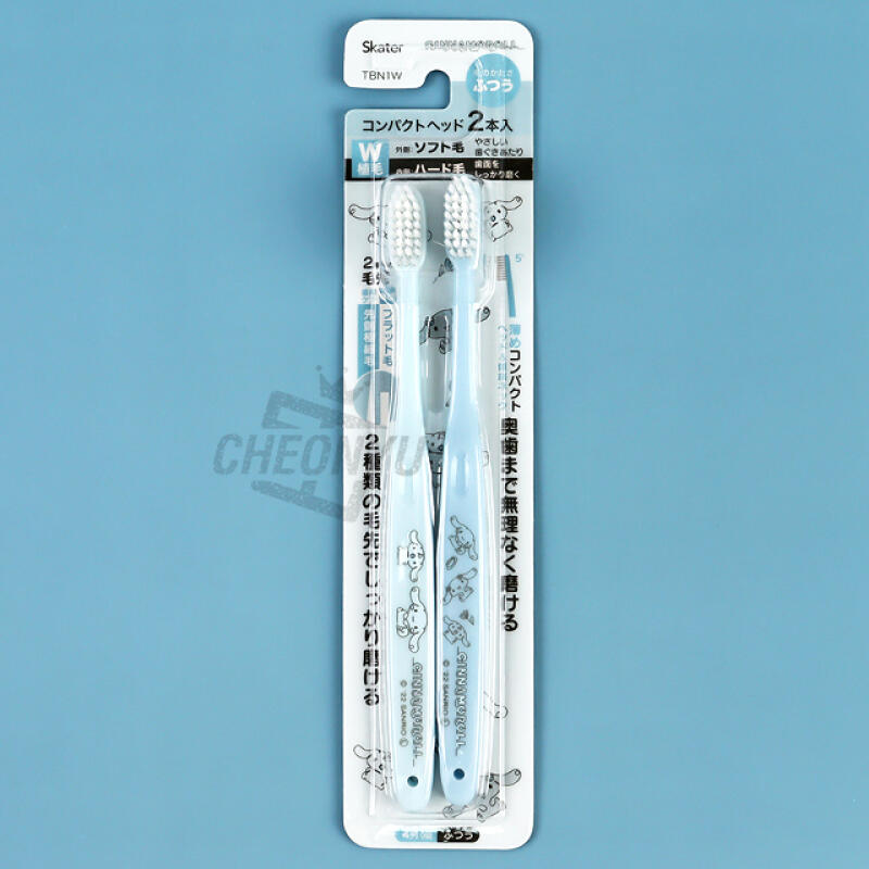 [Sanrio] Cinnamoroll Compact Head Toothbrush 2P Single product