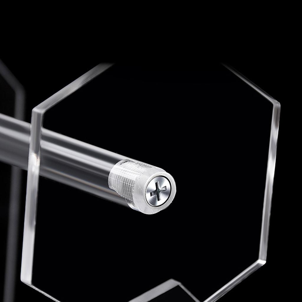 Suport Acrilic Practic pentru Afișare Suport Raft Organizator Robust și Durabil pentru Figurine de Colecție și Accesorii de Bijuterie