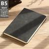 High-Quality A5 Leather Softcover Notebook for Students and Professionals