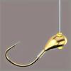 45 Degree Offset Fishing Hook with Independent Wire Guard Copper Head Durable Sharp Point Suitable for Various Fishing Techniques and Environments