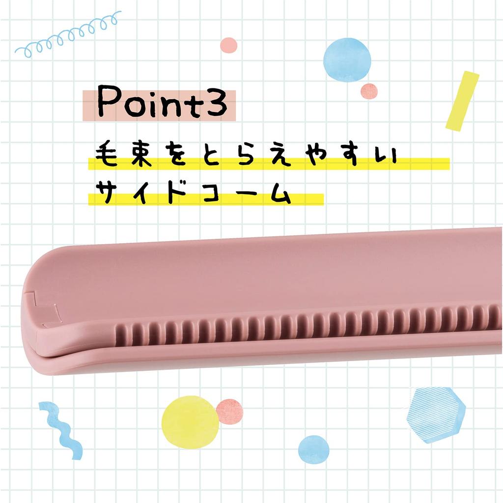 Kai Corporation Handy Hair Curler for Aluminum Curl Side Hair Blow Dryer KQ3137 Bangs, Plate, Dryer, Shape, Comb, Iron,