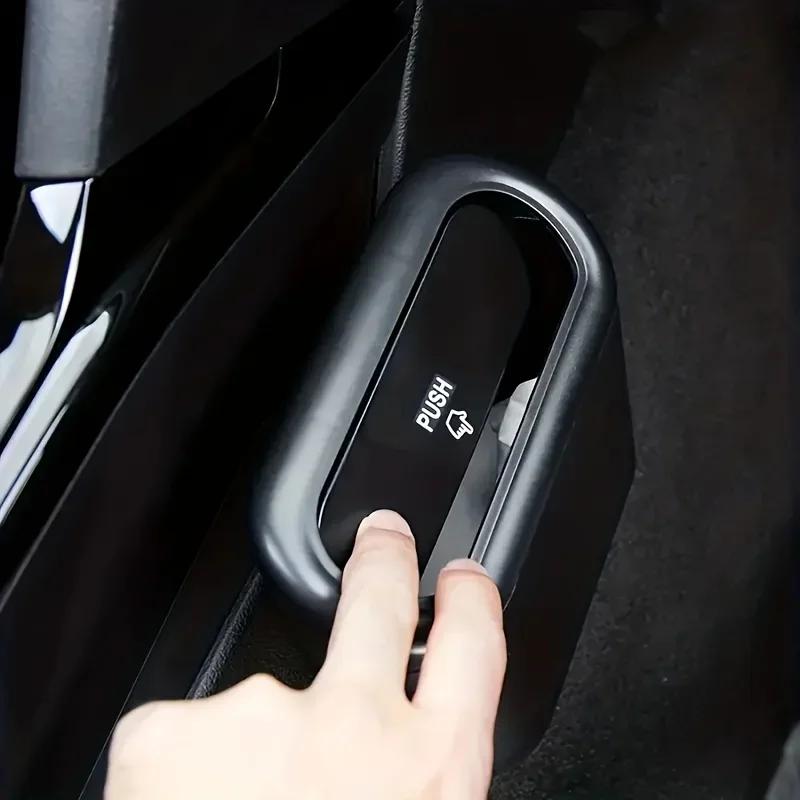 1pc Car-Mounted Trash Can - Mini Garbage Bin & Storage Box for Auto Organization (Essential Accessory)
