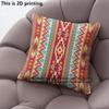 Bohemian Geometric Ethnic Style Pillow Covers Pattern Cushion Cover Suitable For Sofa Bedroom Car Pillow Cover