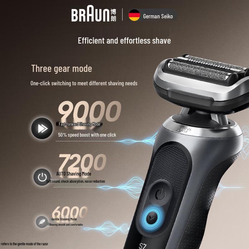 Braun Series 7 Pro Electric Shaver CN plug (adapter included)