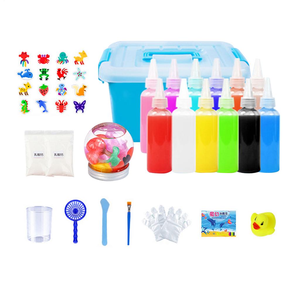 

12 Color MagicWater Elfs Toy Kit Water Fairy Water Gel Kit Handmade Water Toy Birthday Christmas Gifts For Kids Party Favors