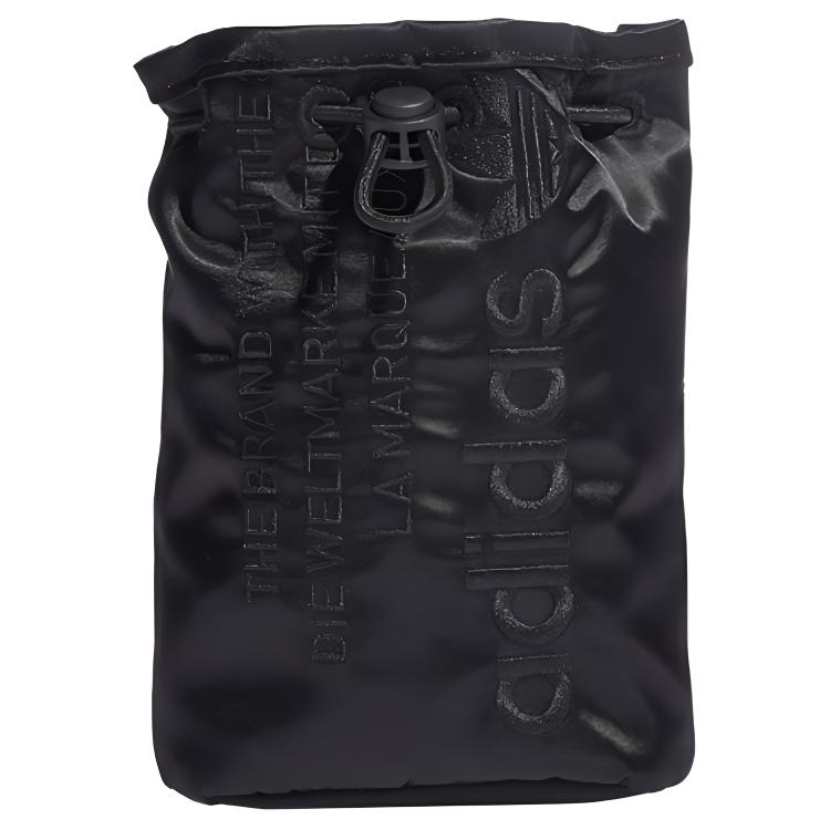 

Новая атласная сумка через плечо Adidas Originals, сумка кросс-боди, обычная женская, чисто черная HD7054 16*6*10CM