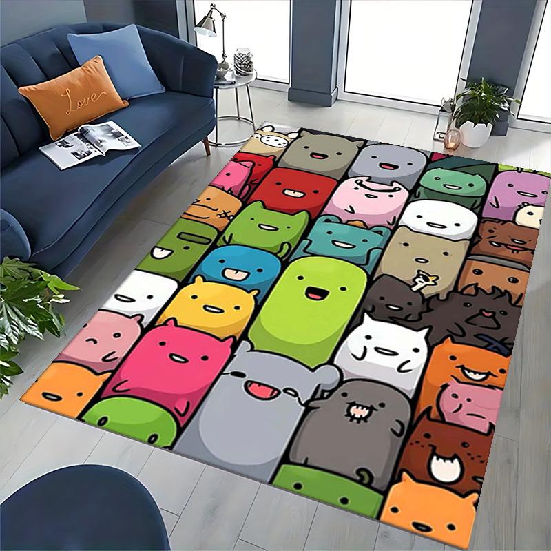1pc Office Chair Mat - Adventure Time Characters, Non-Slip Carpet for Desk, Festive Gift, Suitable for Home Decor, Living Room, Bedroom, Game Room.P08
