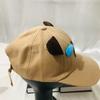 Lovely Snotty Dog Baseball Hat Long Brim Baseball Caps Outdoor Sunproof Headpiece