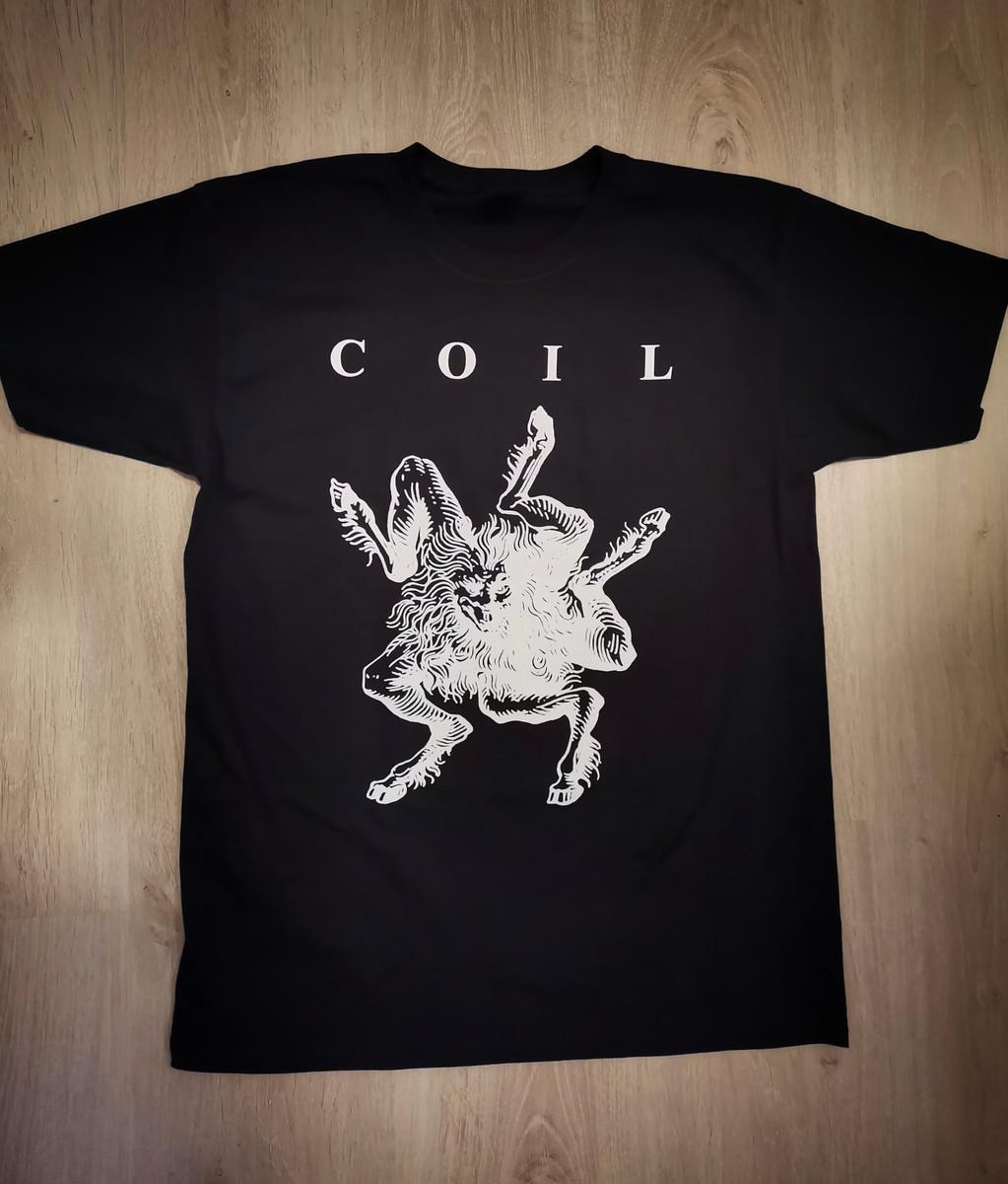Rare Coil Band T-shirt Cotton Tee For Men Women S-4XL NZ130 FREE SHIPPING Unisex T-Shirt S