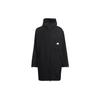 Men's Logo Solid Color Hooded Jacket Windbreaker Black HG2075