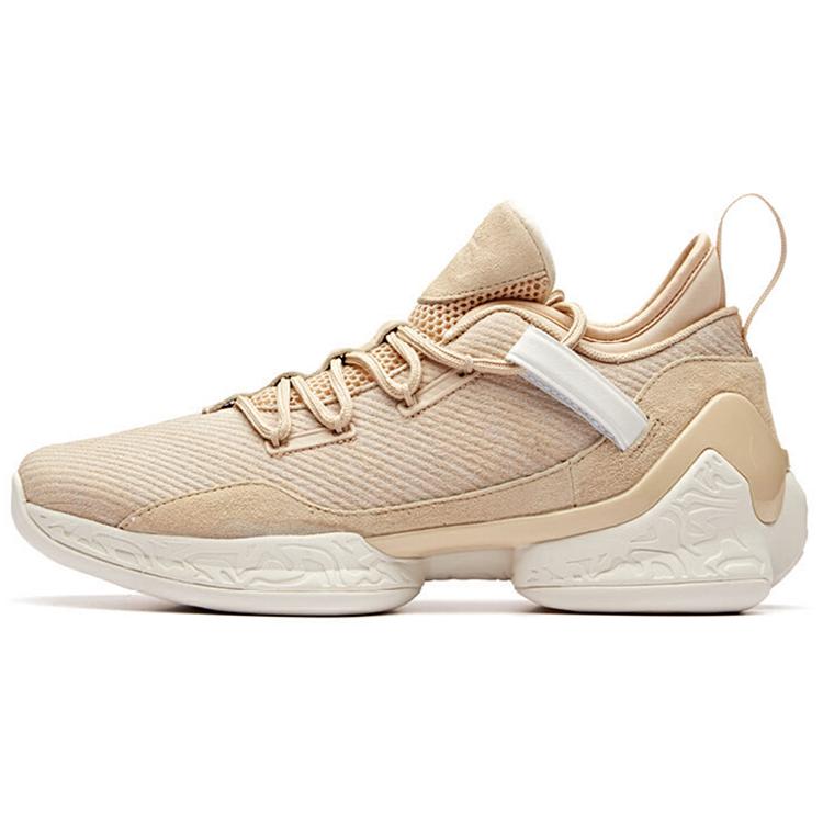 New Anta UFO2.0 Low-Top Basketball Shoes Men's Oat Gray 11911621-4