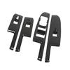 4 stücke Tür Fenster Schalter Panel Trim Kit Carbon Look Ersatz für Ford Maverick LHD Pickup