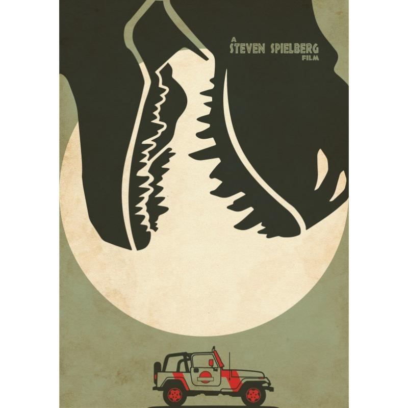 

Steven Spielberg Films Minimalist Poster Saving Private Ryan Jaws Film Collectibles Wall Art Canvas HD Print Home Decor Painting 21cm×30cm NoFrame