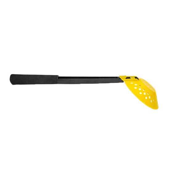 Lžíce na ledové tříště Anti-Slip Cold-Resistant Skládací Zimní Skimmer na ledový rybolov s rukojetí pro venkovní použití