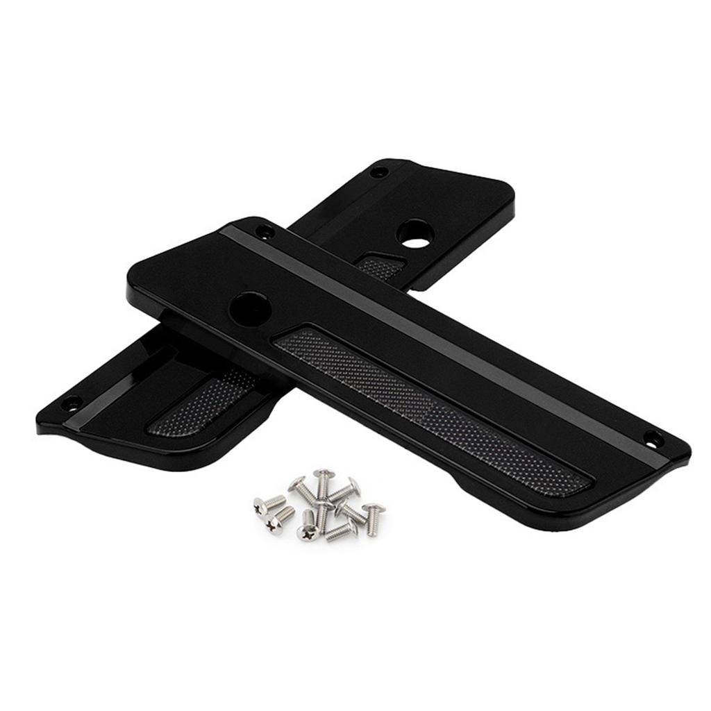 Motorcycle Reflector Decoration Saddlebag Latches Cover Locks For Road Street 2014-up
