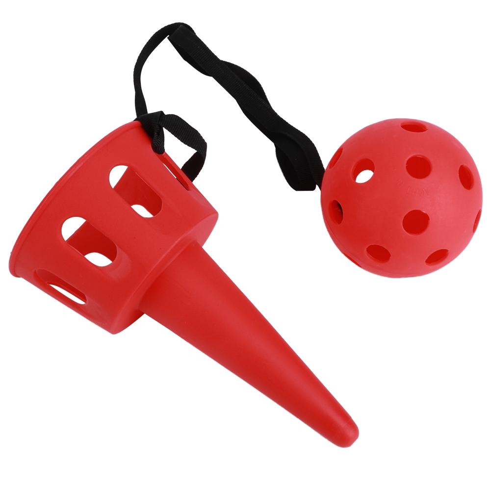 Scoop Toss Set Children Coordination Training Equipment Sports Throwing and Catching Game