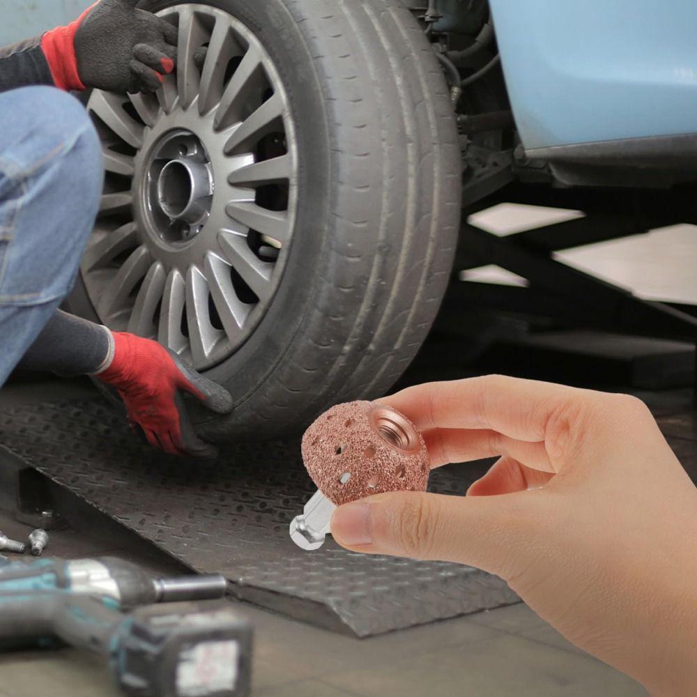Tungsten Steel Tire Grinding Head Coarse Grit Hemispherical Tire Buffing Wheel High-Speed Low-Speed Tire Buffer Tool
