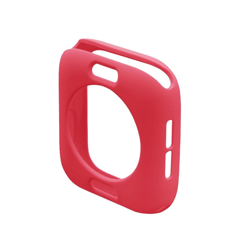 Ochranný kryt pouzdra pro Apple Watch SE/6/5/4/3/2/1 40mm 44mm pro iWatch Series 42mm 38mm měkké TPU pouzdro