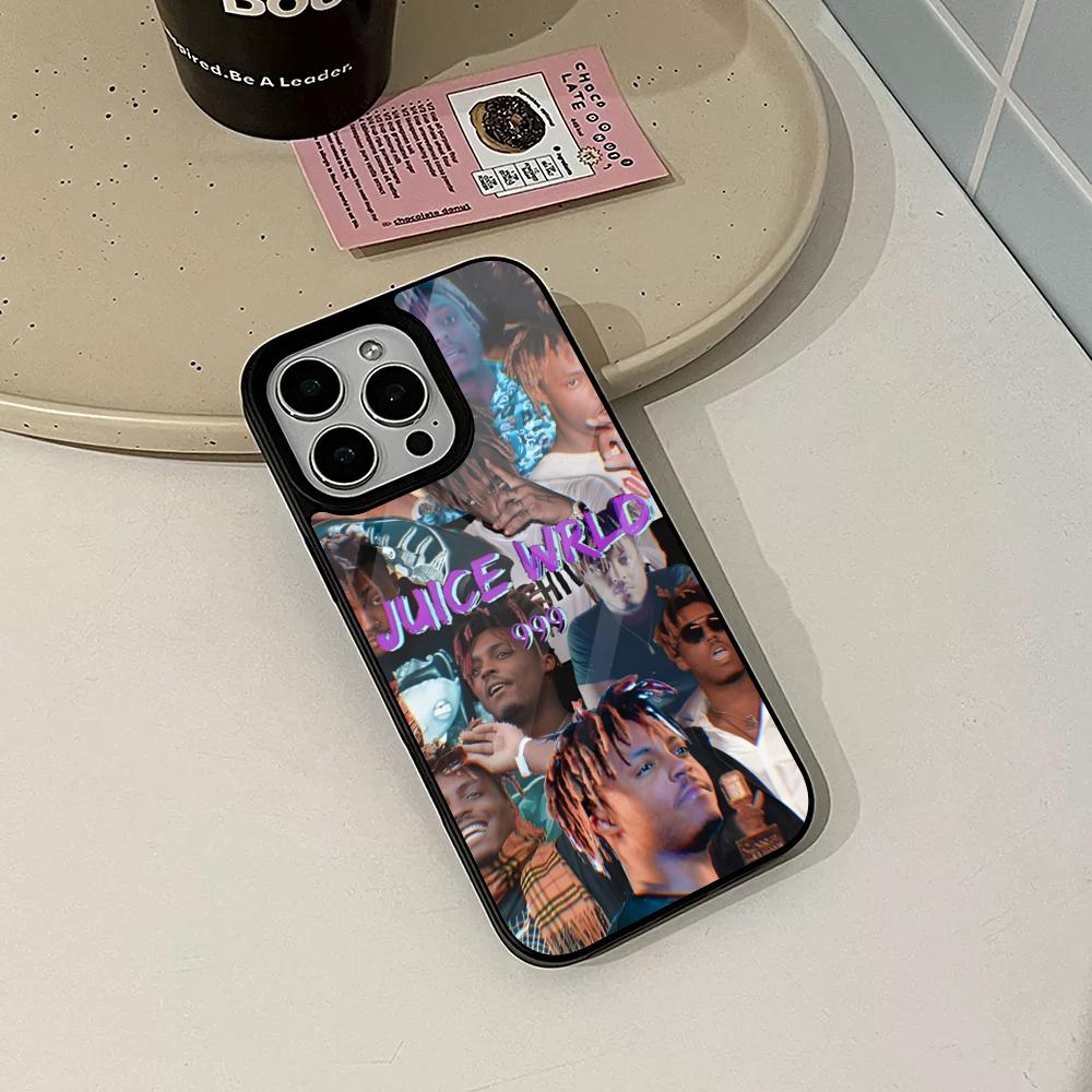 Rapper 999 J-Juice W-WRLD Phone Case for Iphone 17 16 15 14 Air 13 12 11 Pro Max Mini Plus Fundas Shell PC+TPU Cover
