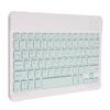 10 Inch Bluetooth Keyboard Set USB Charging Ultra Thin Quiet Wireless Keyboard with DPI Mouse for