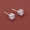 Original 925 Sterling Silver Set High Quality Necklace Earring Chain Fashion Jewelry For Women Wedding Birthday Gift