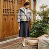 Xiangying Women's Sequin Puffy Down Jacket