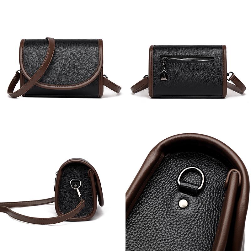 New 2023 Women's Genuine Leather Designer Shoulder Bags High Quality Cow Leather Messenger Bags Girls Clutch Bags Crossbody Bags
