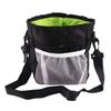 Bolsa de Entrenamiento para Mascotas Multiusos Gran Capacidad Plegable Tela Oxford Bolsa para Snacks de Mascotas para Viajes al Aire Libre Acampada Negro