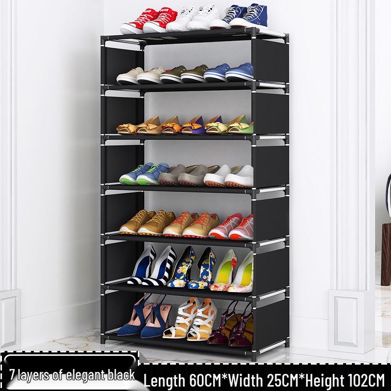 Jia You Xin Multi-layer Dustproof Shoe Rack - Durable & Easy to Install Storage Shelf