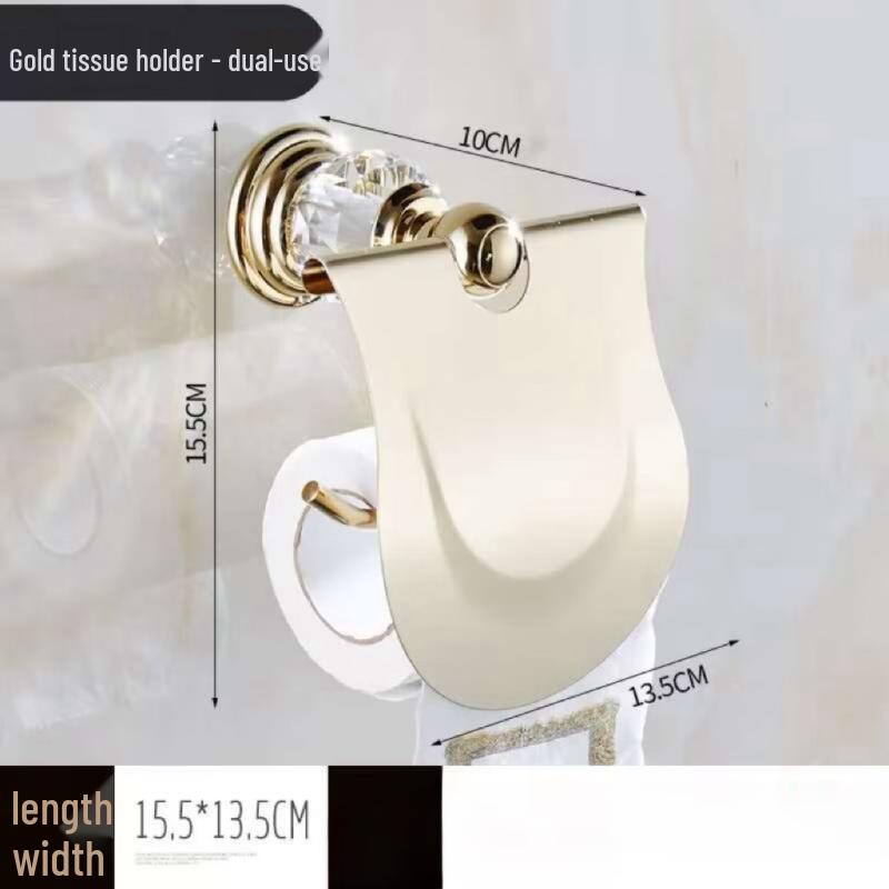 Yuzhu European Style Wall-Mounted Toilet Paper Holder
