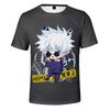 Funny Jujutsu Kaisen T Shirt Cool Women Men's Tshirt O Neck Casual Unisex Streetwear Anime Fashion Tee