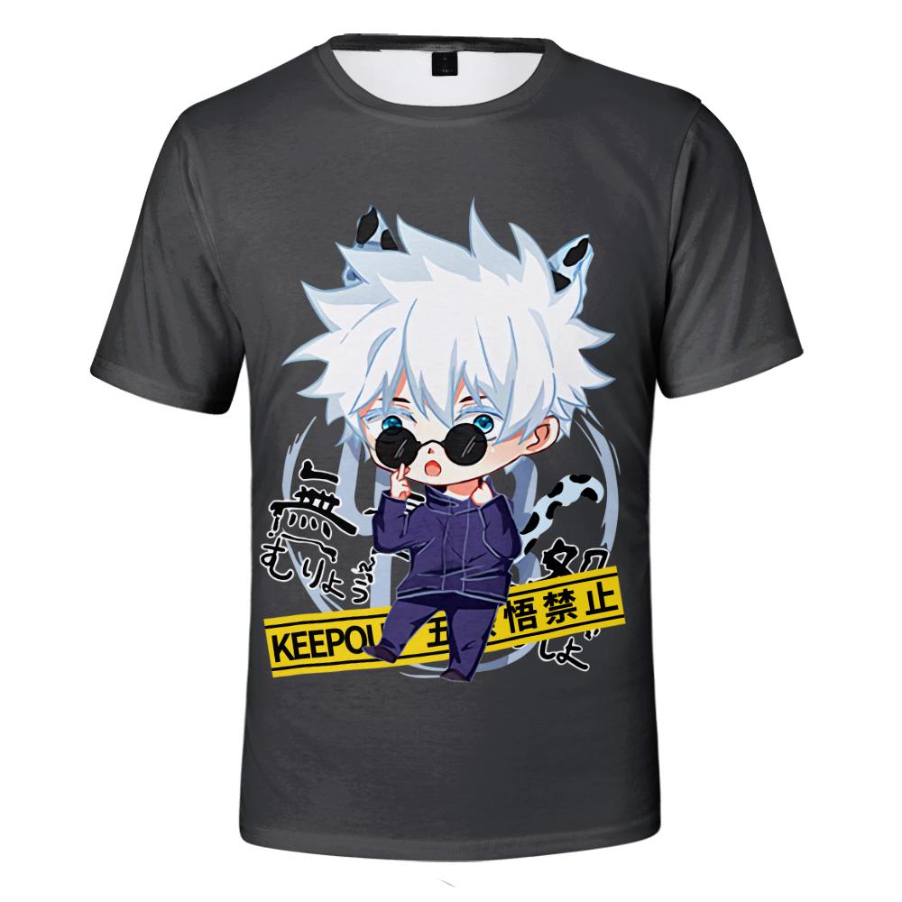 Funny Jujutsu Kaisen T Shirt Cool Women Men's Tshirt O Neck Casual Unisex Streetwear Anime Fashion Tee