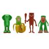 Non-Toxic New Tungtungtungsahurcreative Parody Figurine Models 8 Shark Wooden Stick Figurines Desktop Ornaments Toys