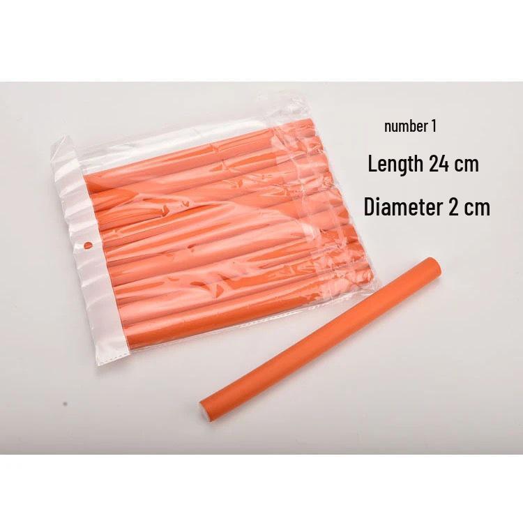 24cm No-Heat Sponge Curlers: Hair Styling Tools for Bangs & All-Purpose Curling