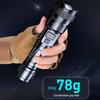 High Power Rechargeable Flashlight Telescopic Zoom Strong Handheld Torch Light Outdoor Camping Emergency Lamp