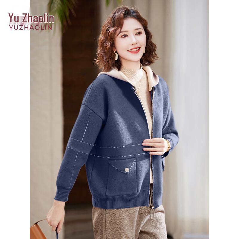 YUZHAOLIN Women's Elegant Spring Autumn Knit Jacket