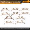 New national standard disc brake pads for electric vehicles, spring brake pad separator, caliper spring plate