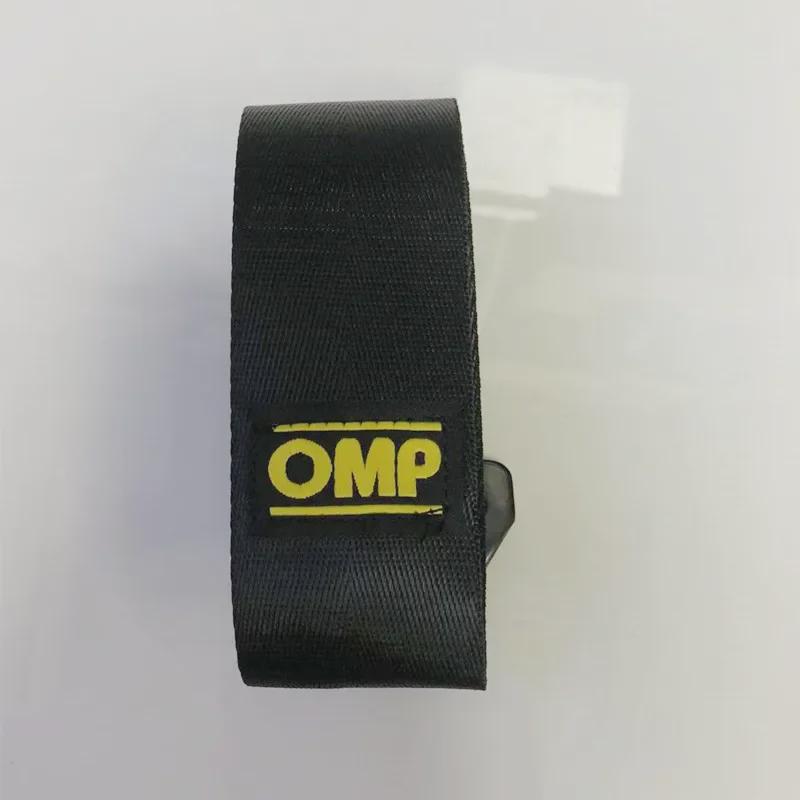 Universal OMP Racing Trailer Belt for Car Modification: Front Bumper Decor & Traction Enhancement