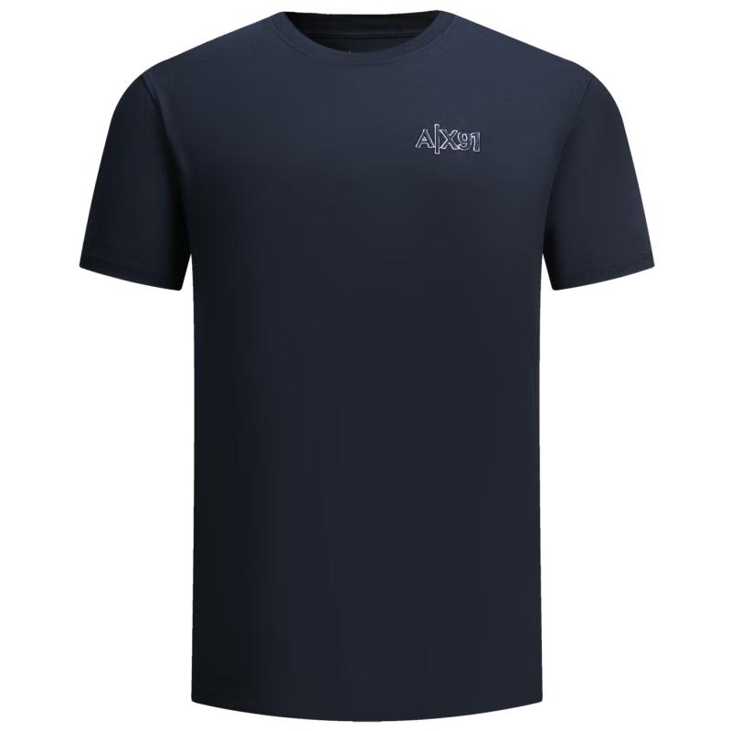 Armani Exchange Men s Logo Embroidered Short Sleeve T-Shirt L