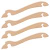 Extra Long Wood Oven Rack Puller 11 Inches Oven Rack Push Pull Tool Long Handle Oven Stick for Toaster Oven Kitchen Cooking Tool