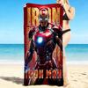 1Pc Iron Man Suit Up Beach Towel Quick Dry Multiuse For Beach Pool Gym Yoga Home Travel Christmas Halloween Xmas Gift N197