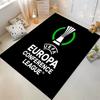 UEFA Europa Conference League Logo Rug Non-slip Rug Suitable for Living Room and Bedroom Sofas Sofas