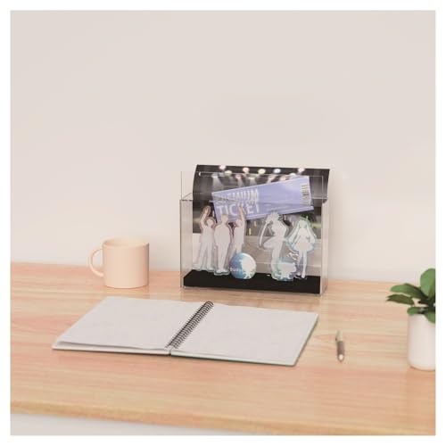 Nakabayashi Acrylic Stand Case, Fits 12cm Tall, Clear, CCA-101CR