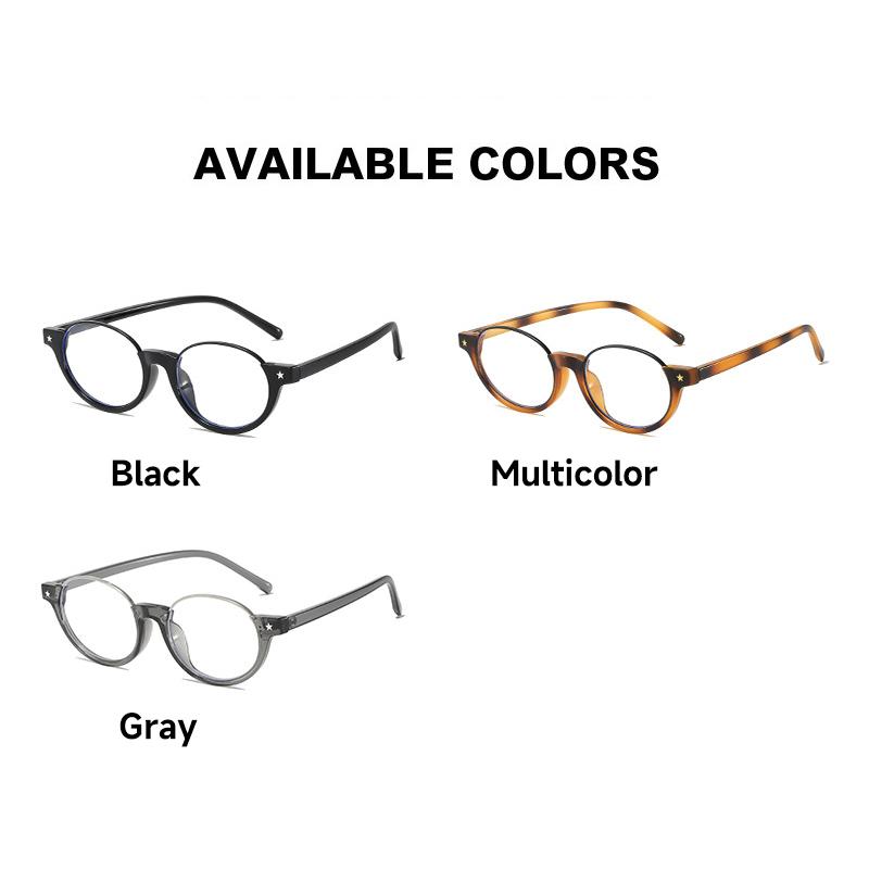 Latest Trendy Oval Anti Blue Light Eyeglasses Ladies High Quality Lightweight TR90 TR90 Eyewear Designer Style Style Blocking Blue Light Computer