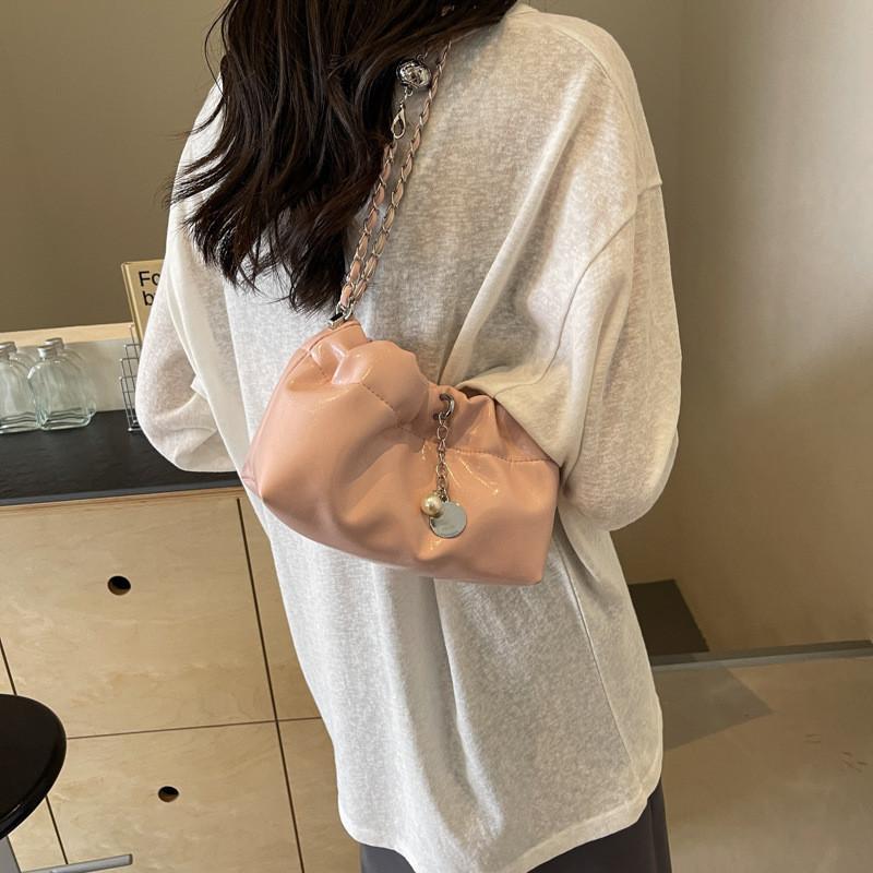 Fashionable 2024 Summer Pu Leather Shoulder Bag Street Style Versatile Crossbody