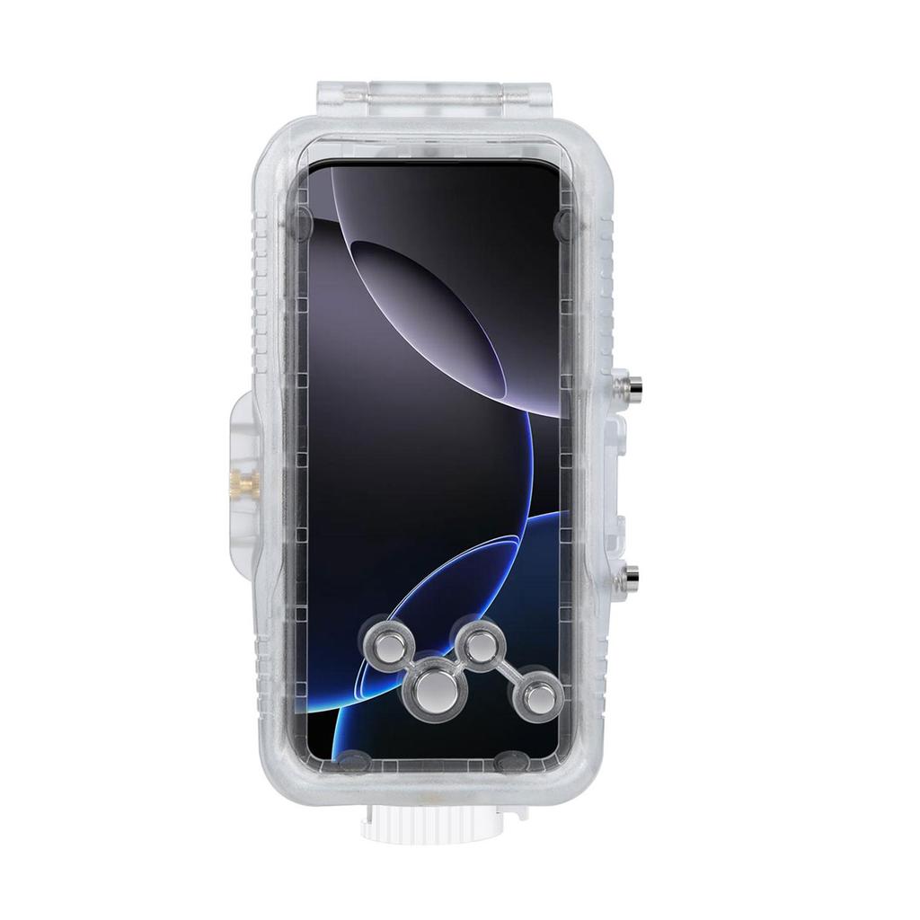 Waterproof Phone Case for 16 Pro 40m Underwater Camera Housing with Red Filter Neck Strap for Snorkeling Diving Surfing