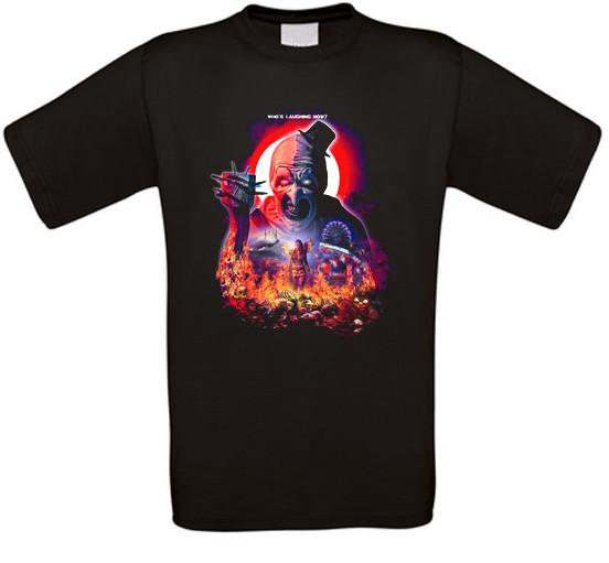 Terrifier 2 Art the Clown Horror Cult Movie T-Shirt All Sizes NEW